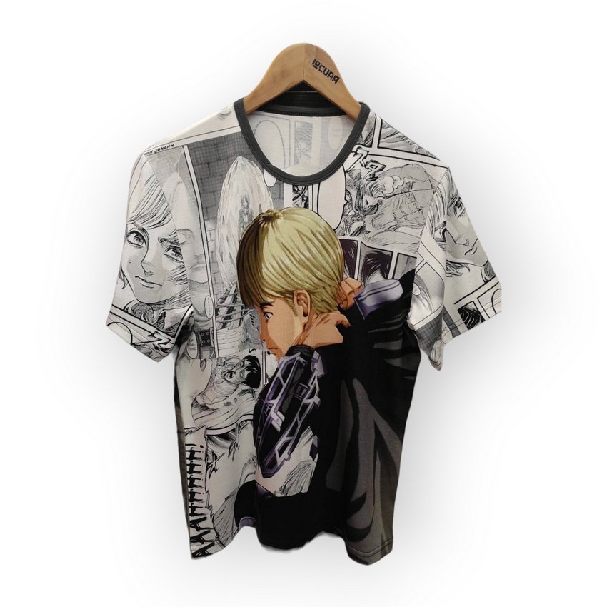 Футболка YADRIK Аніме Атака титанів Армін Subtrikot Oversize 3D