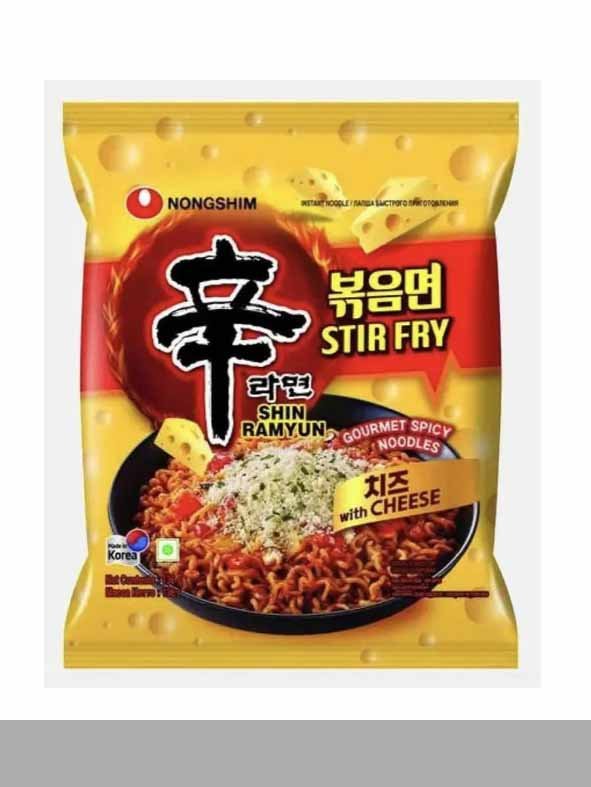 Локшина швидкого приготування SAMYANG 120г (з сиром)