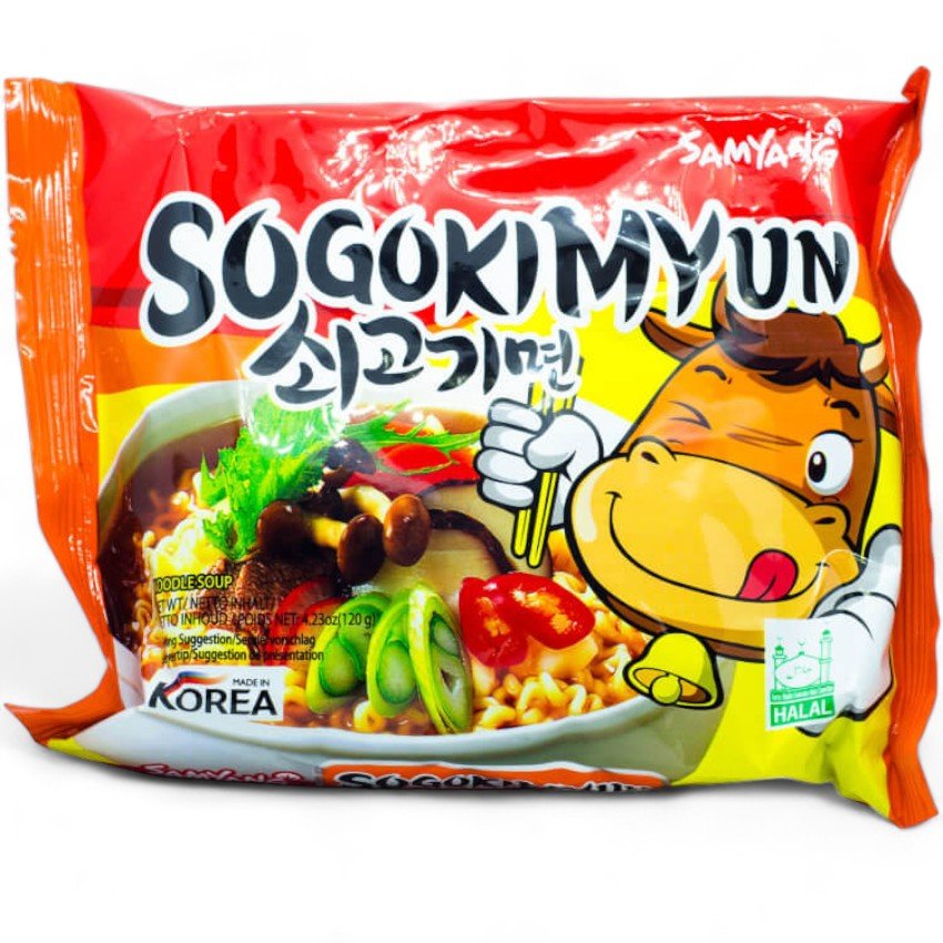 Корейський рамен із яловичиною,SOGOKIMYUN