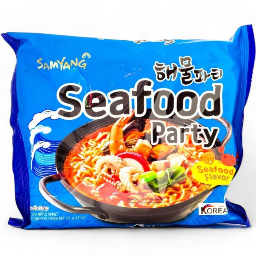 Корейський рамьон SEAFOOD PARTY, 120 г